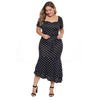 Dolly Flare Polka Dot Dress